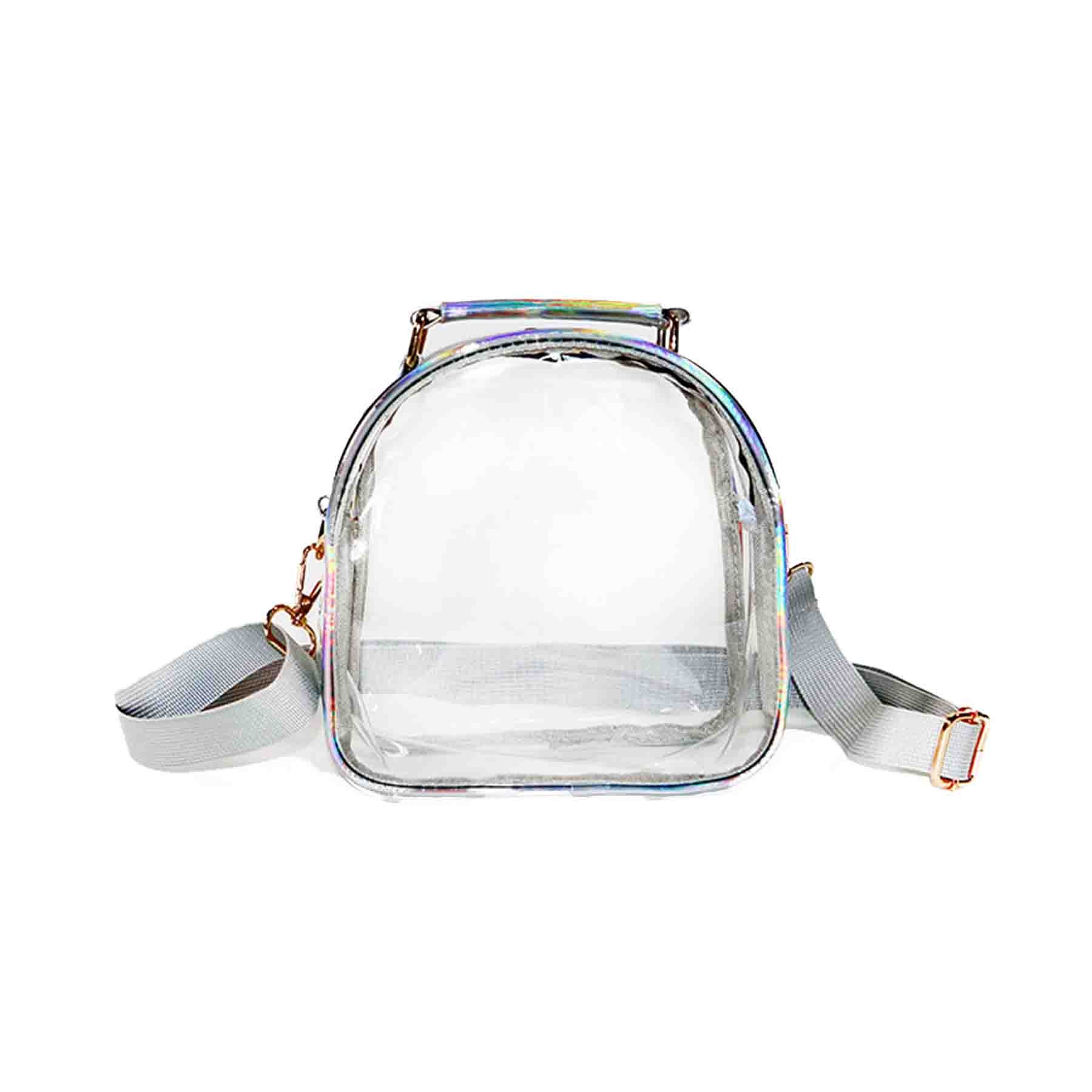 Laser Clear Crossbody Shoulder Bag 8