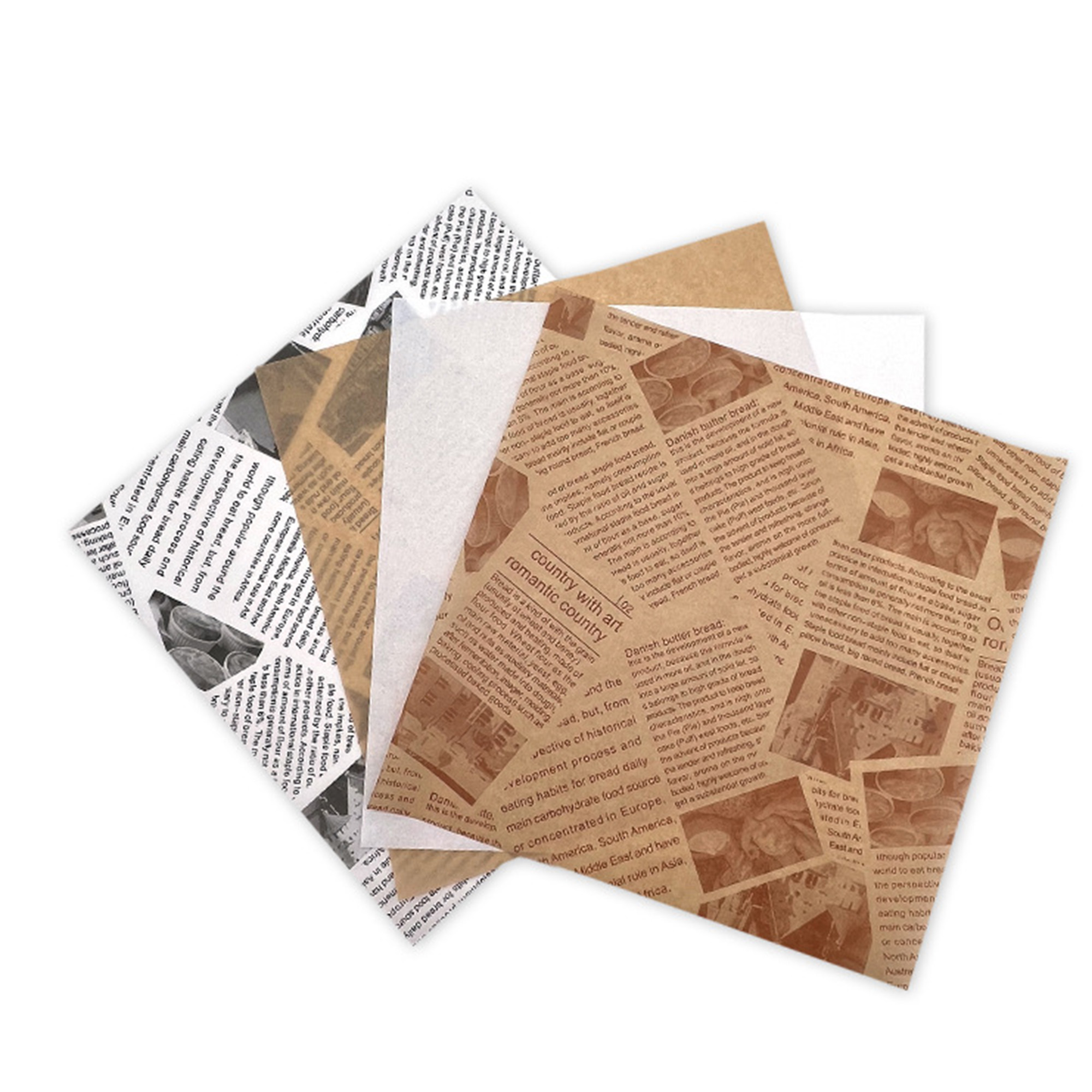 Custom Hamburger Sandwich Wrapper Paper 1