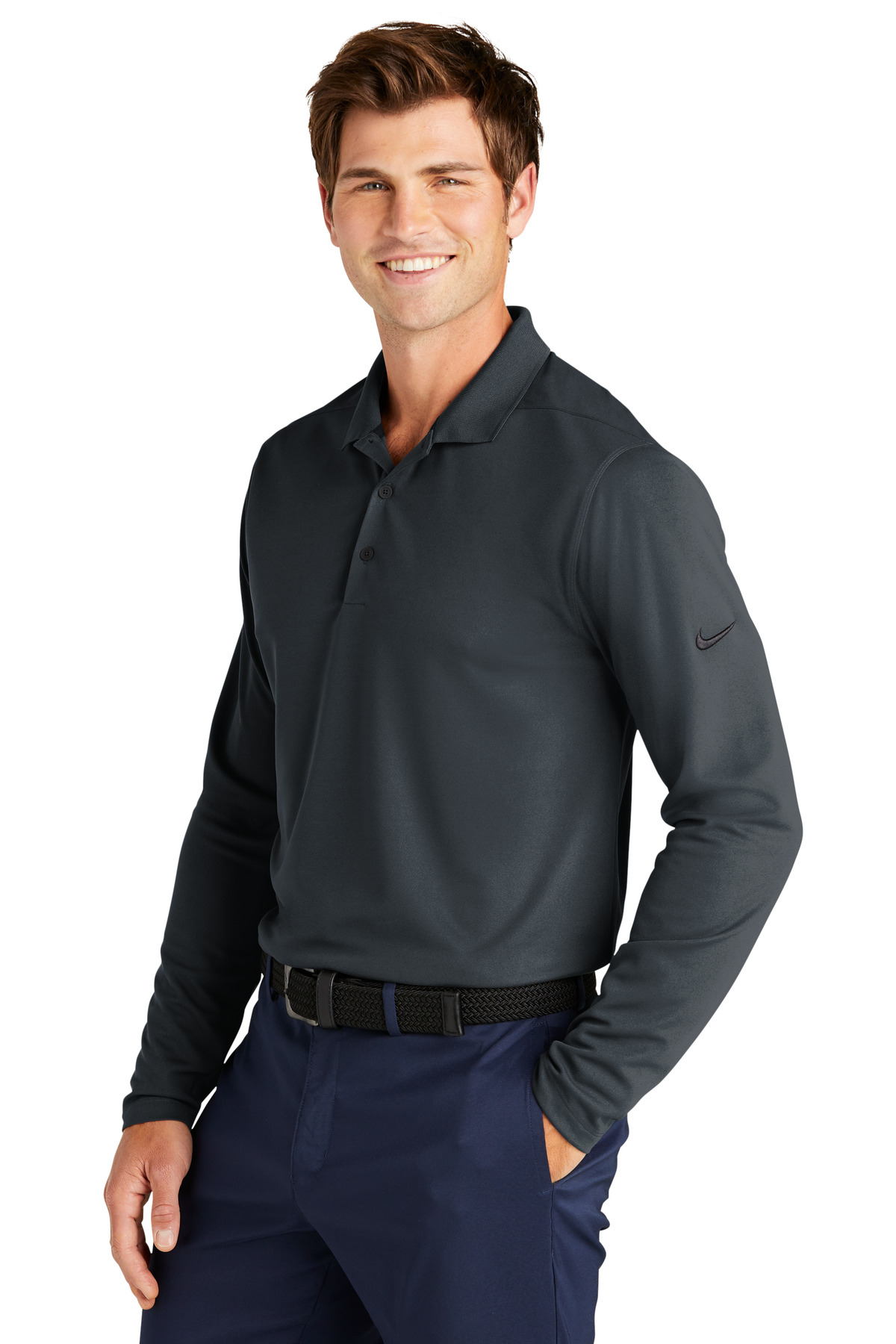 Dri-FIT Micro Pique 2 0 Long Sleeve Polo