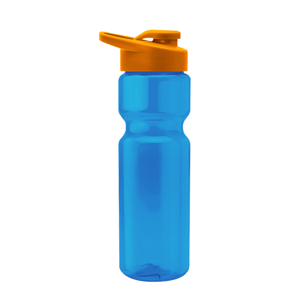 Blazer 28oz Transparent Bike Bottle w/Drink-thru Lid 270