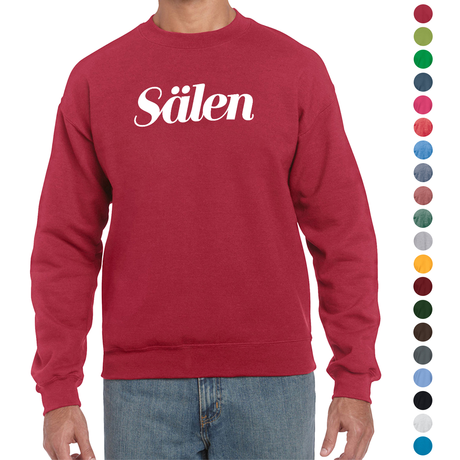 Heavy Blend Long Sleeve Winter Sweatshirts 7.75 oz 2