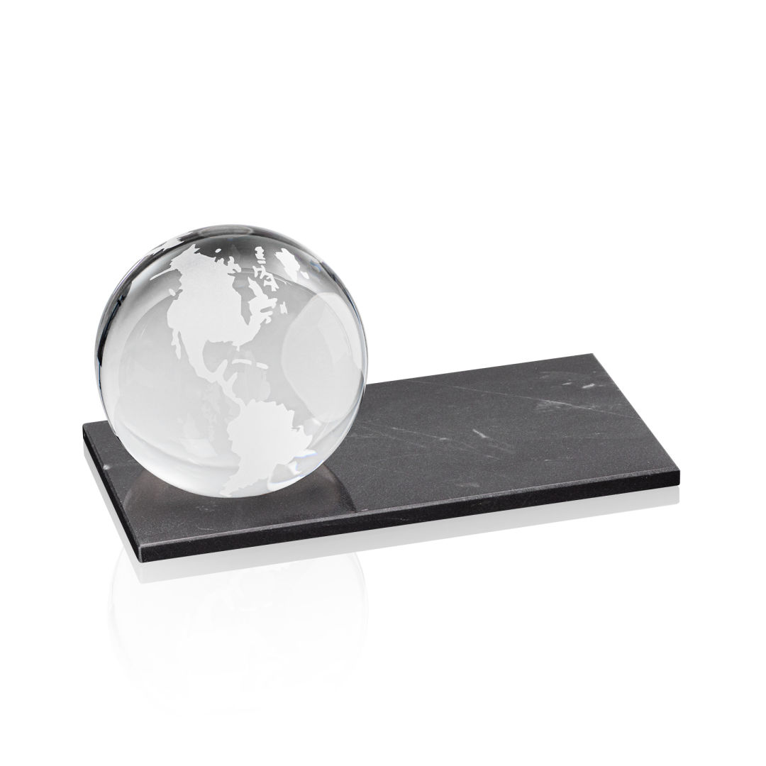 Globe Award on Rectangle Marble Base 5