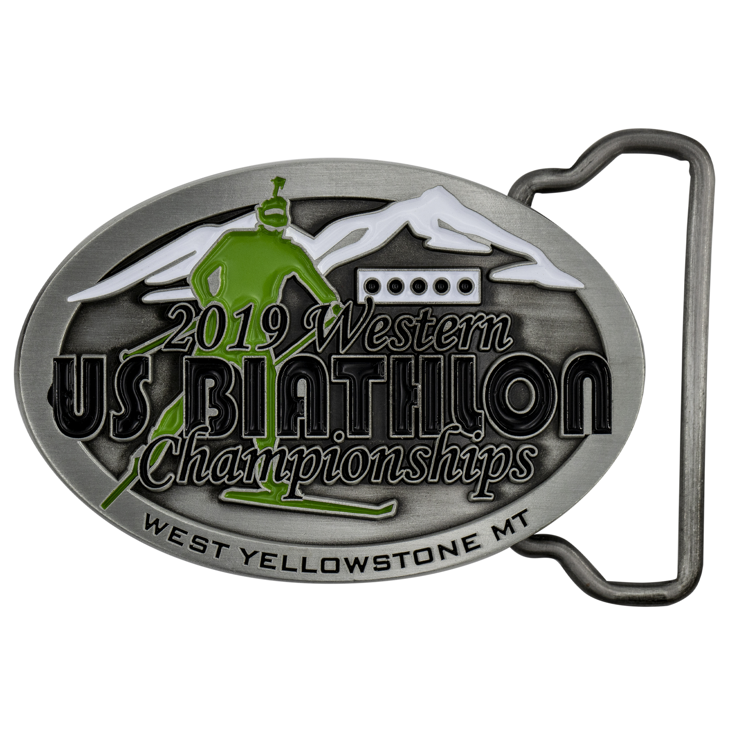Custom Die Cast Belt Buckles (3") 5