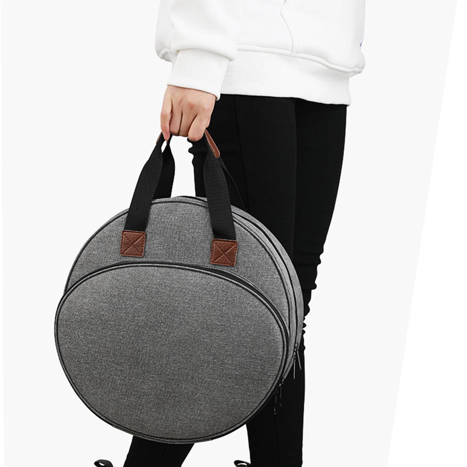 Oxford cloth portable circular storage bag 3