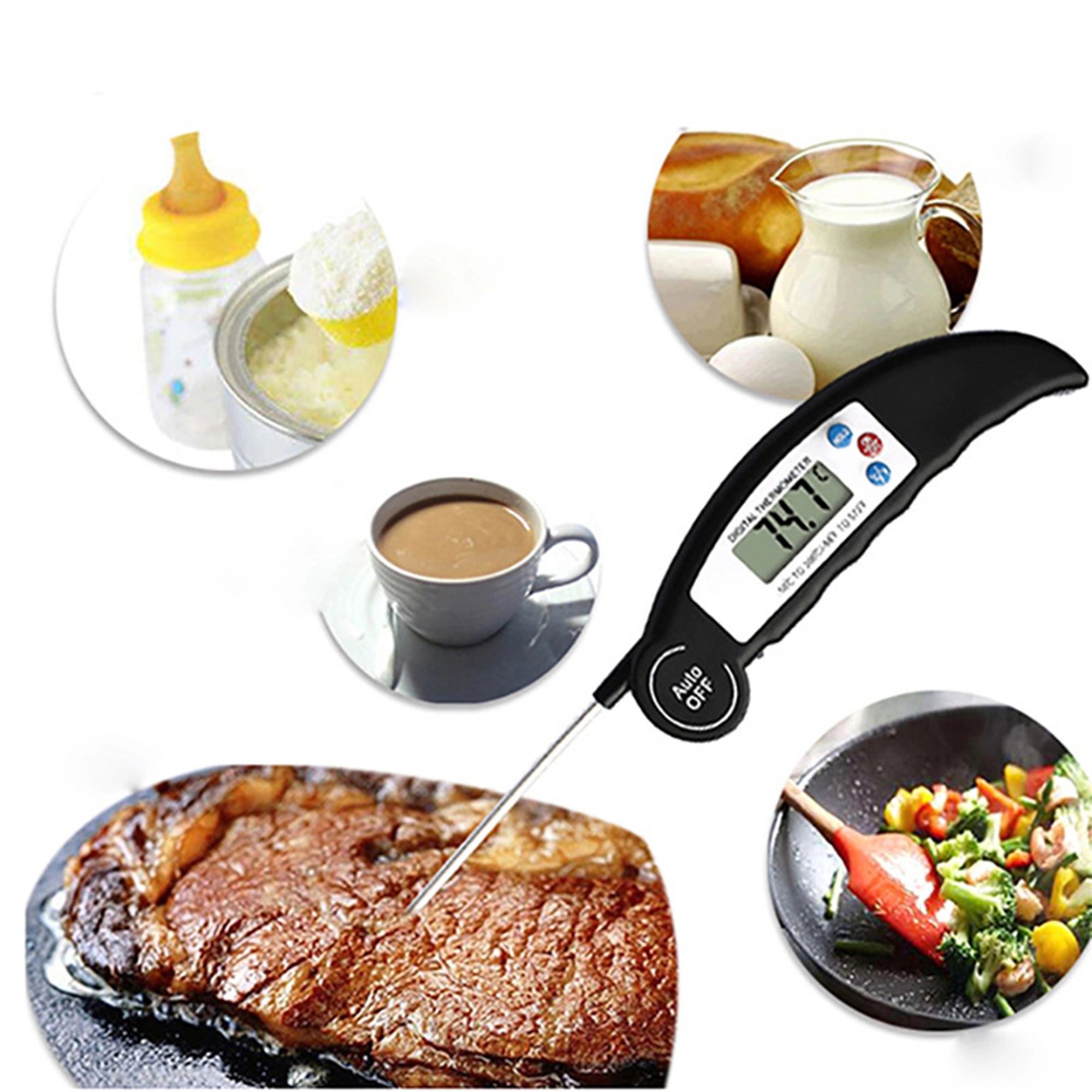 Instant Read Digital Thermometer for BBQ 5