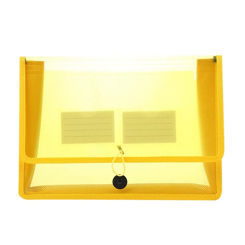 A4 Popper Wallet Plastic Folder Poly Pockets Envelope 8