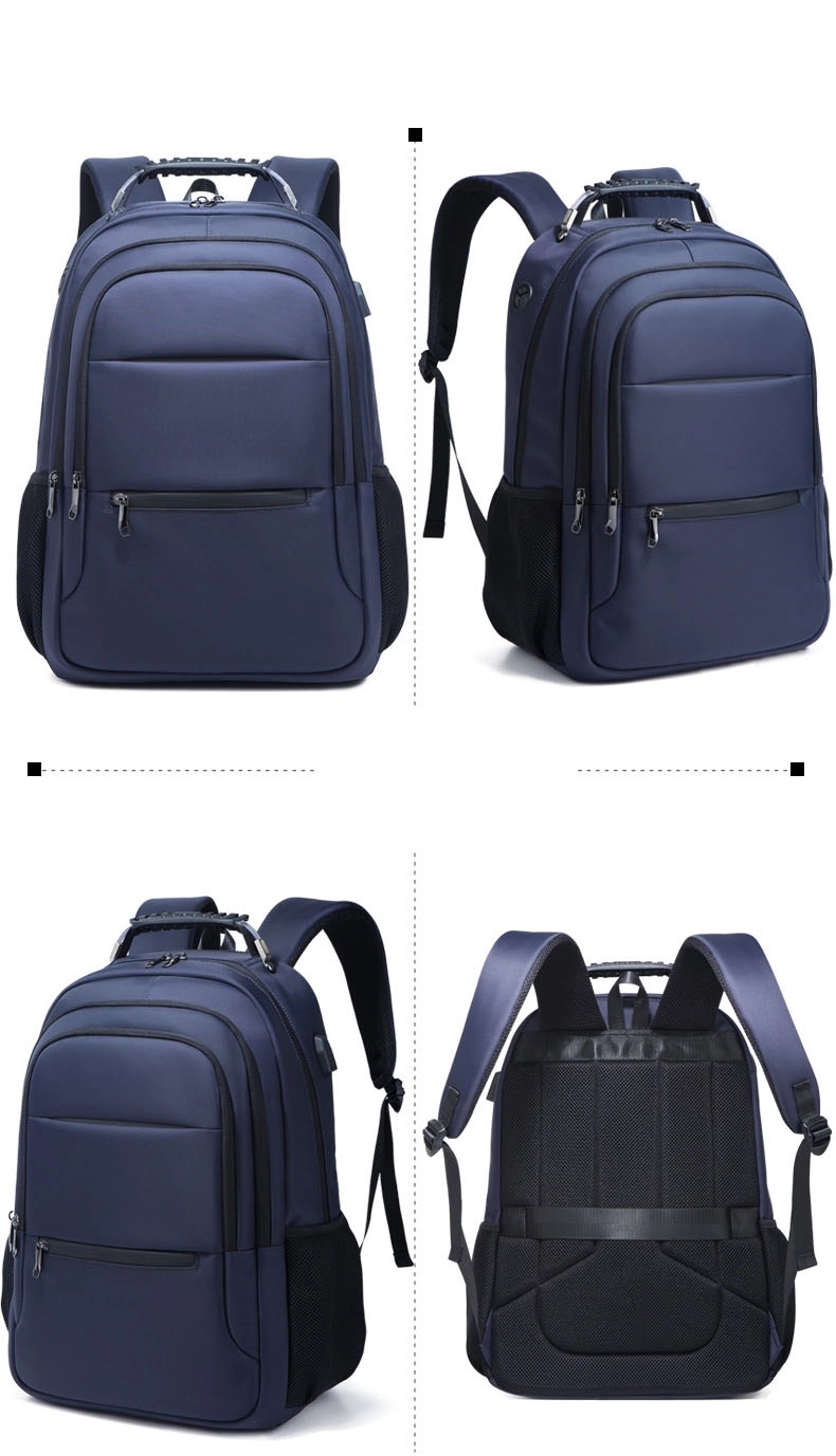 Customized Business Travel Backpacks With USB Port 8
