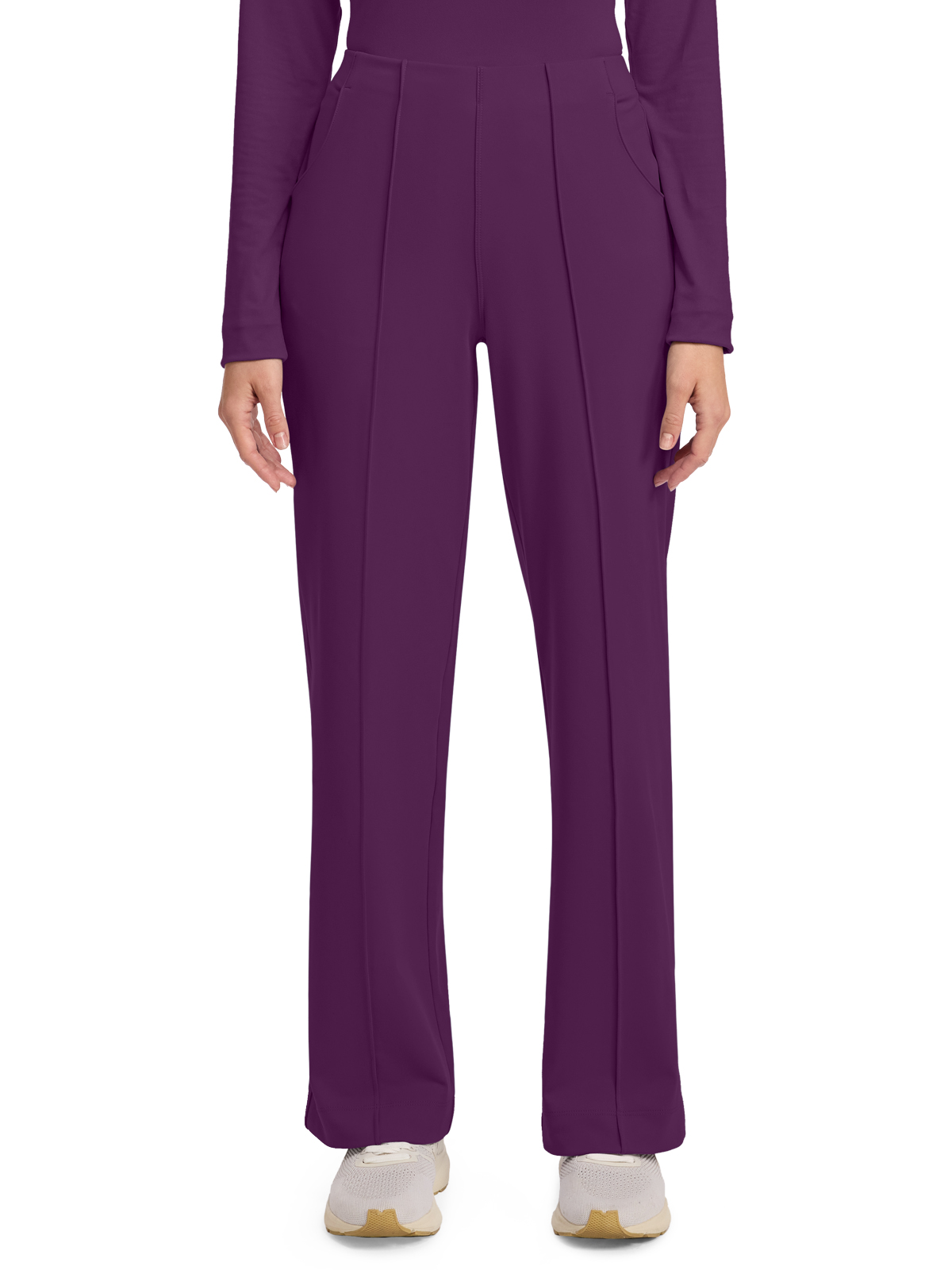 Cherokee - Cherokee Achieve - Women's 3-Pocket Wide Leg Pant 8