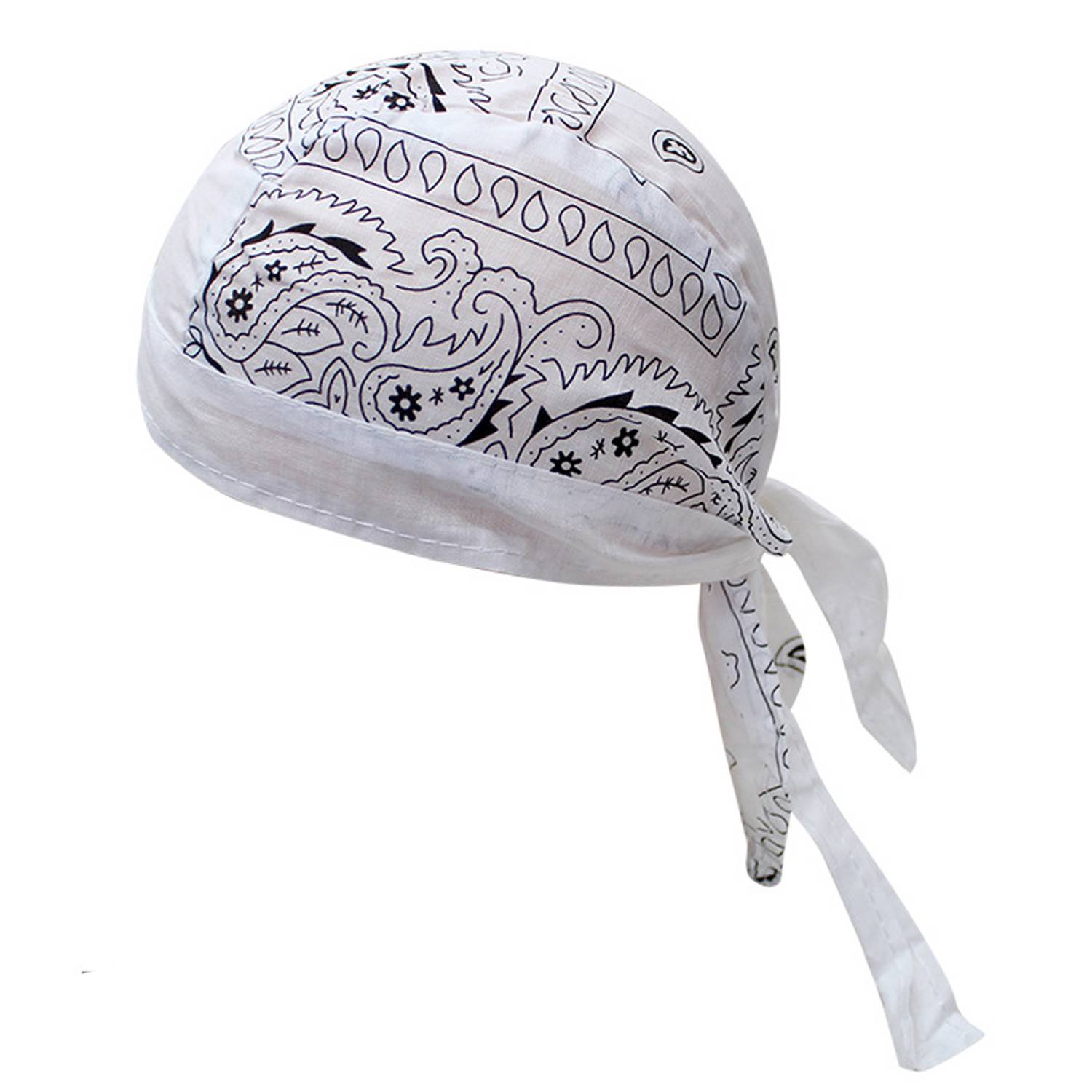 Outdoor Cycling Pirate Hat - Cotton Paisley Bandana 2