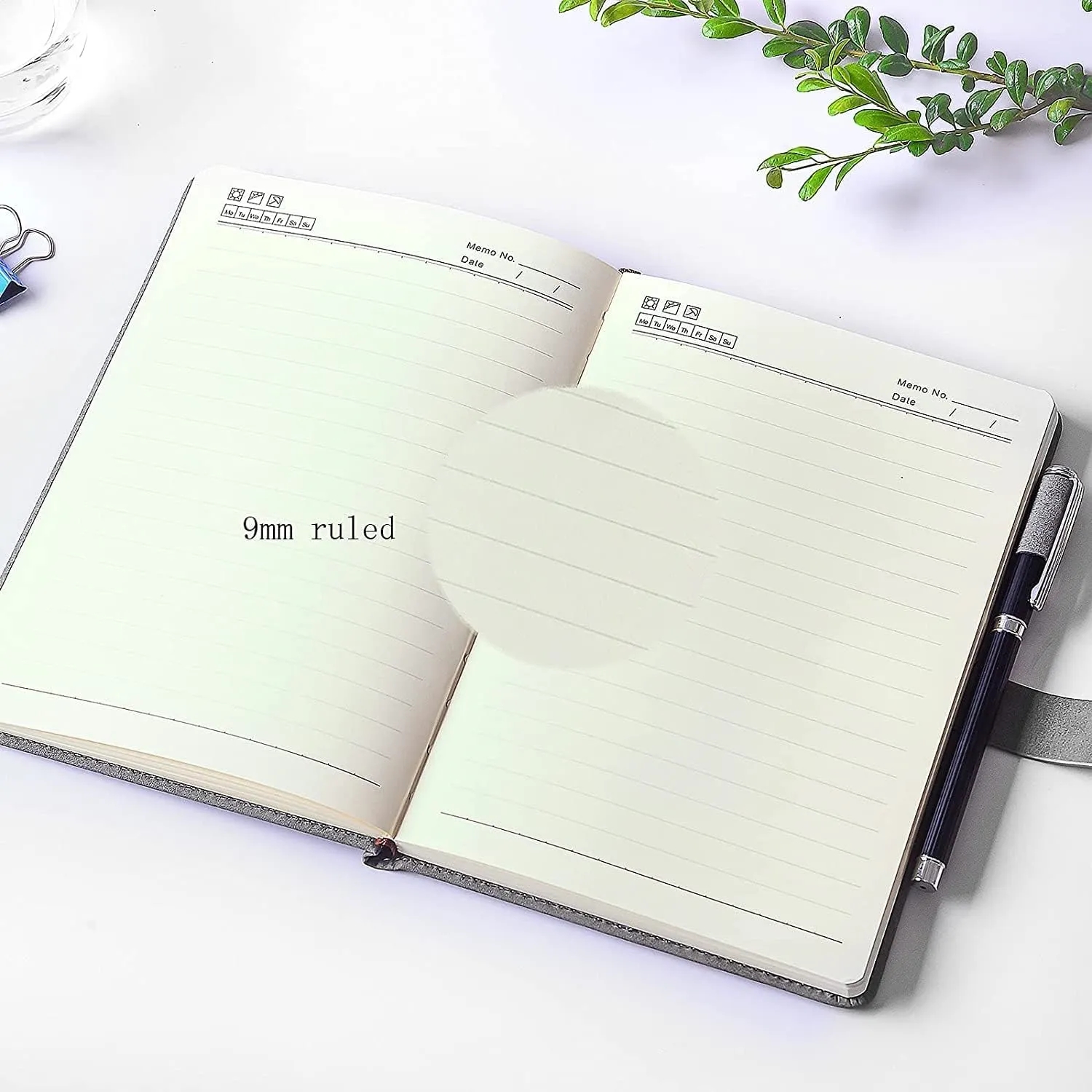A5 Check Registers for Personal Notebook 6