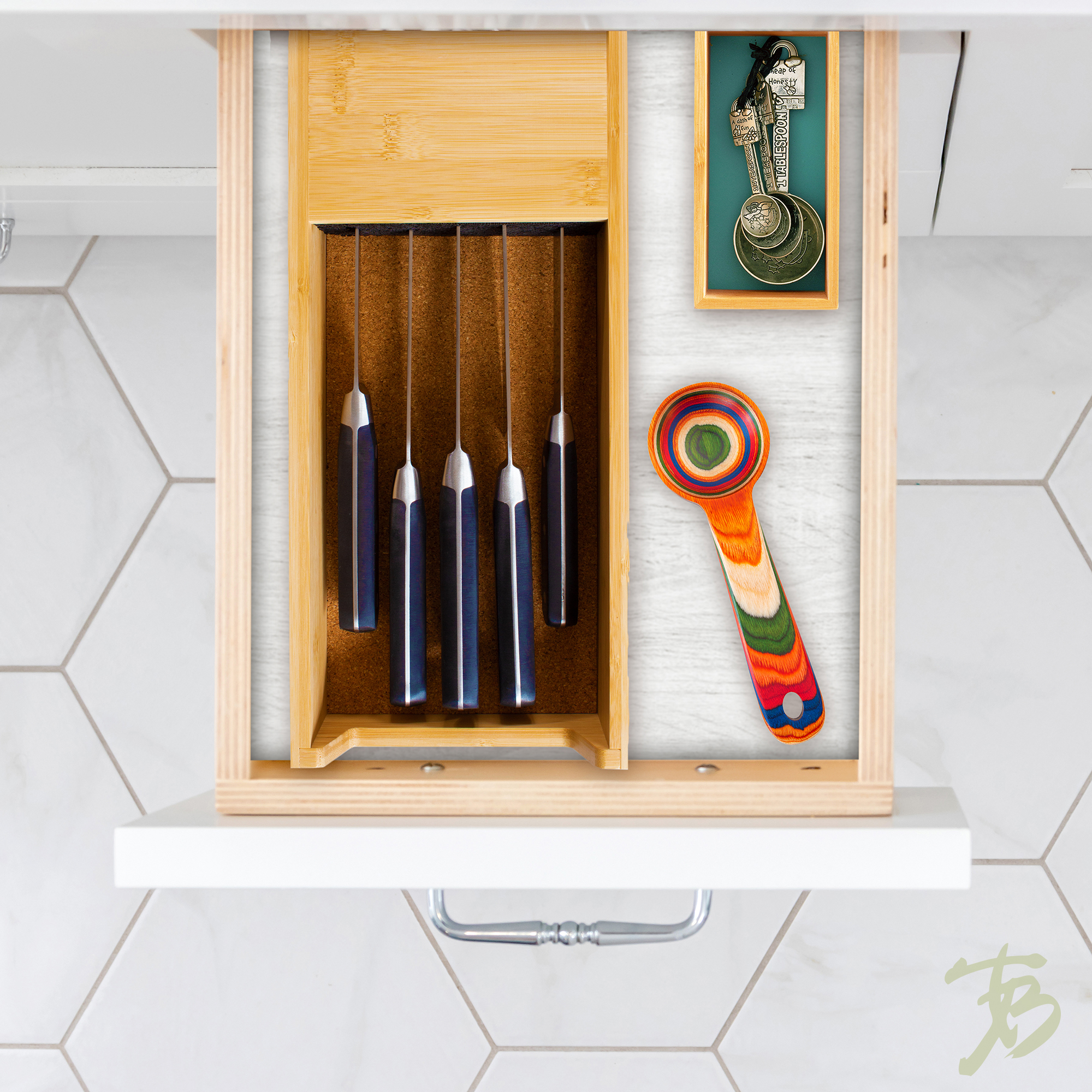 Bamboo Knife Caddy 2