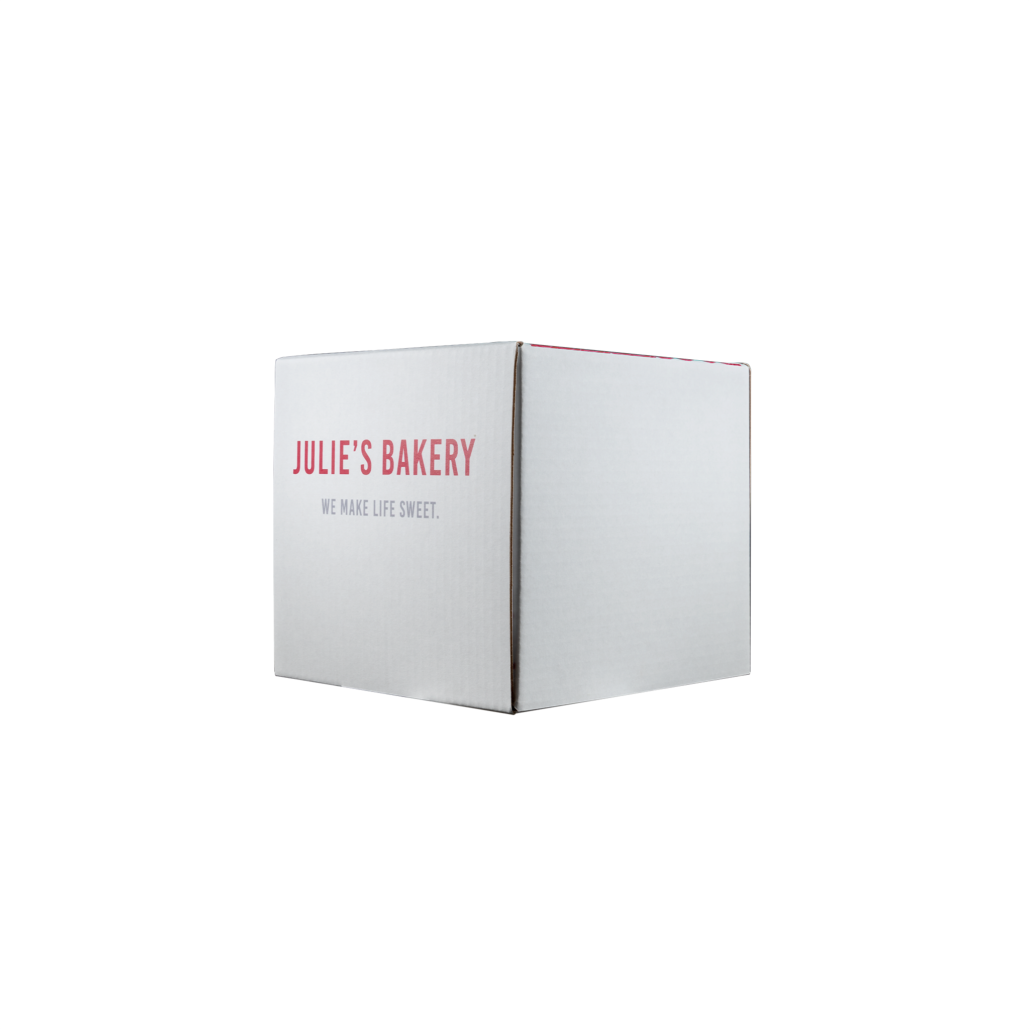 Mailing Box, B-Flute8" x 8" x 8" - White - F - 512 sq in 2
