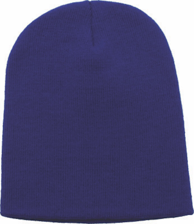 Short Knit Beanie Hat 2