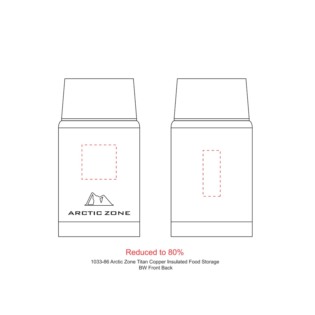 Arctic Zone® Titan Copper Insulated Food Storage 42