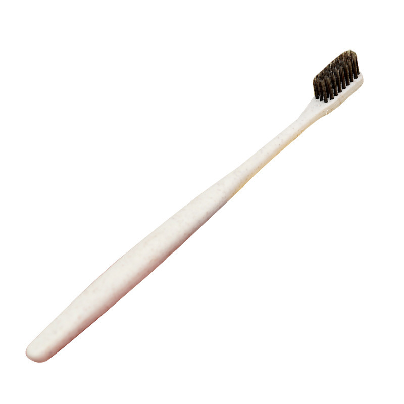 Hotel Supply Degradable Straw Toothbrush 4