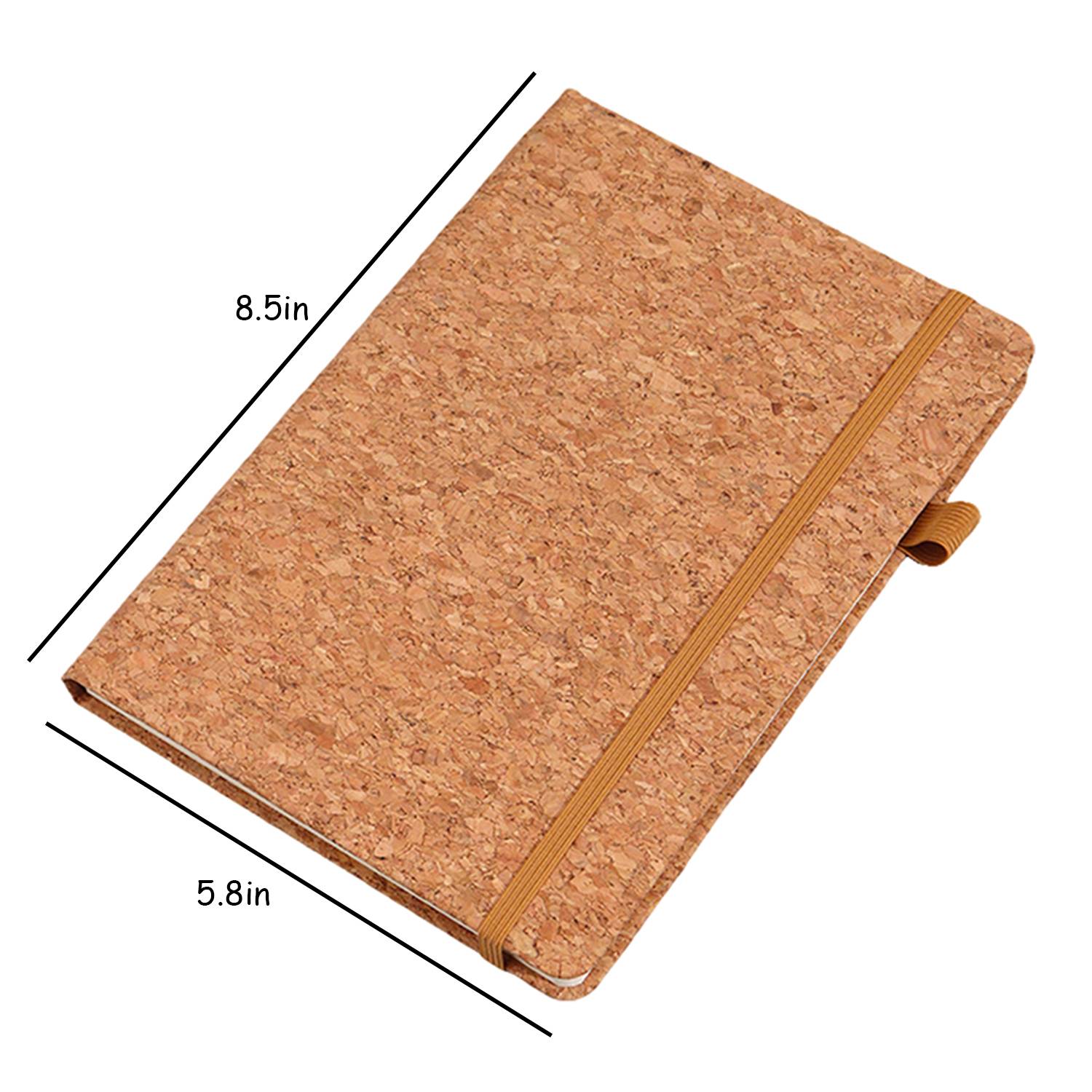 A5 Eco-Friendly PU Leather Lined Notebook 2