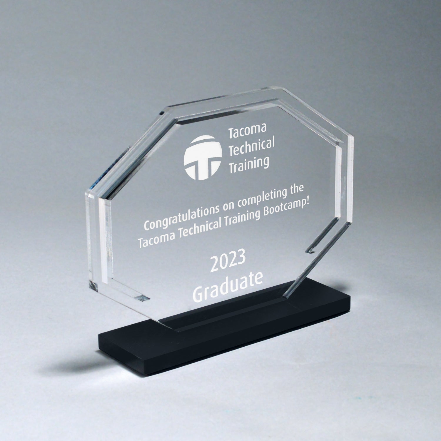 Acrylic Octagon Award 2