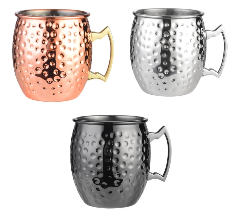 Custom 18 oz Stainless Steel Moscow Mule Mug 5