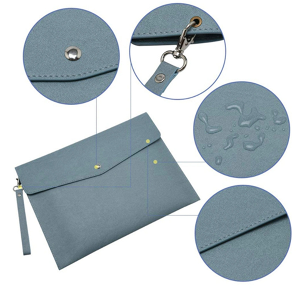 Leather Document Bag Tablet Pouch 4