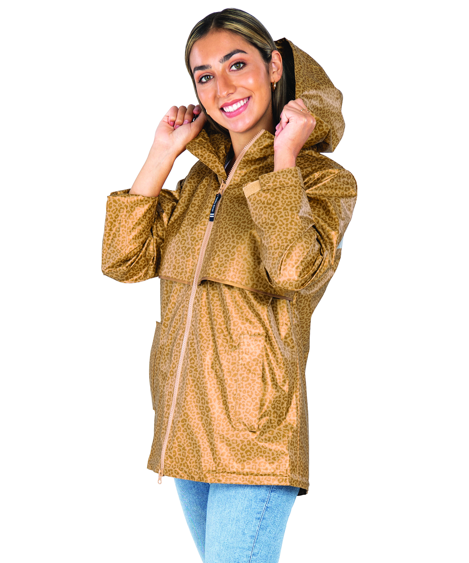 Women's Animal Print New Englander Rain Jacket