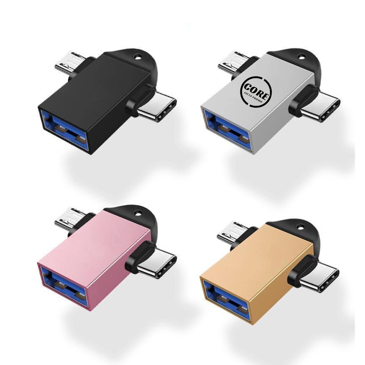 2 In 1 Type C Micro Usb 3.0 Otg Adapter Converter 4