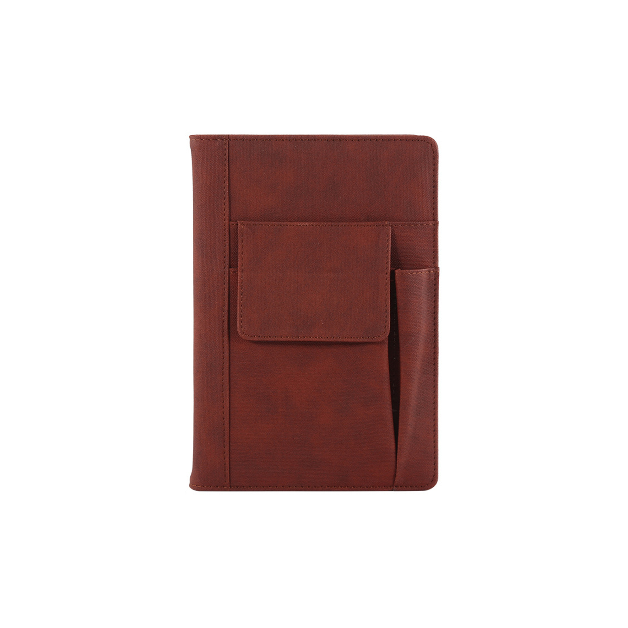 Multi Functional Notebook With Pen Slot And Storage Pockets A5 8.66" x 5.9" 8