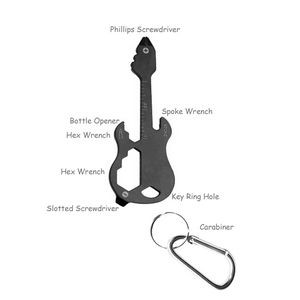 Versatile Key Chain Wrench Ruler Bottle Opener 3