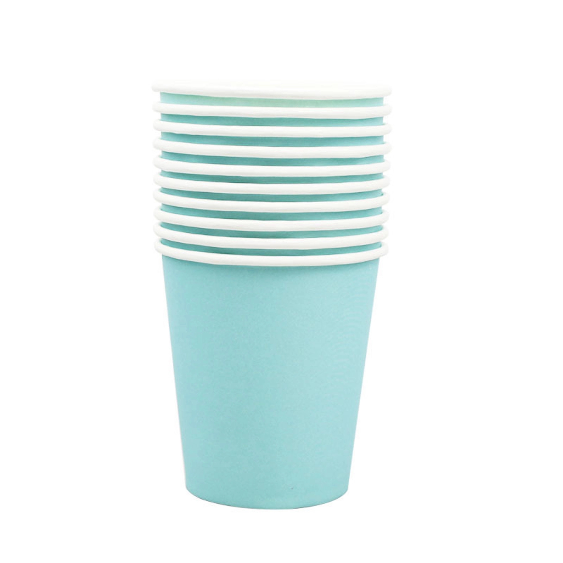 8Oz Colored Plain Paper Cup 23