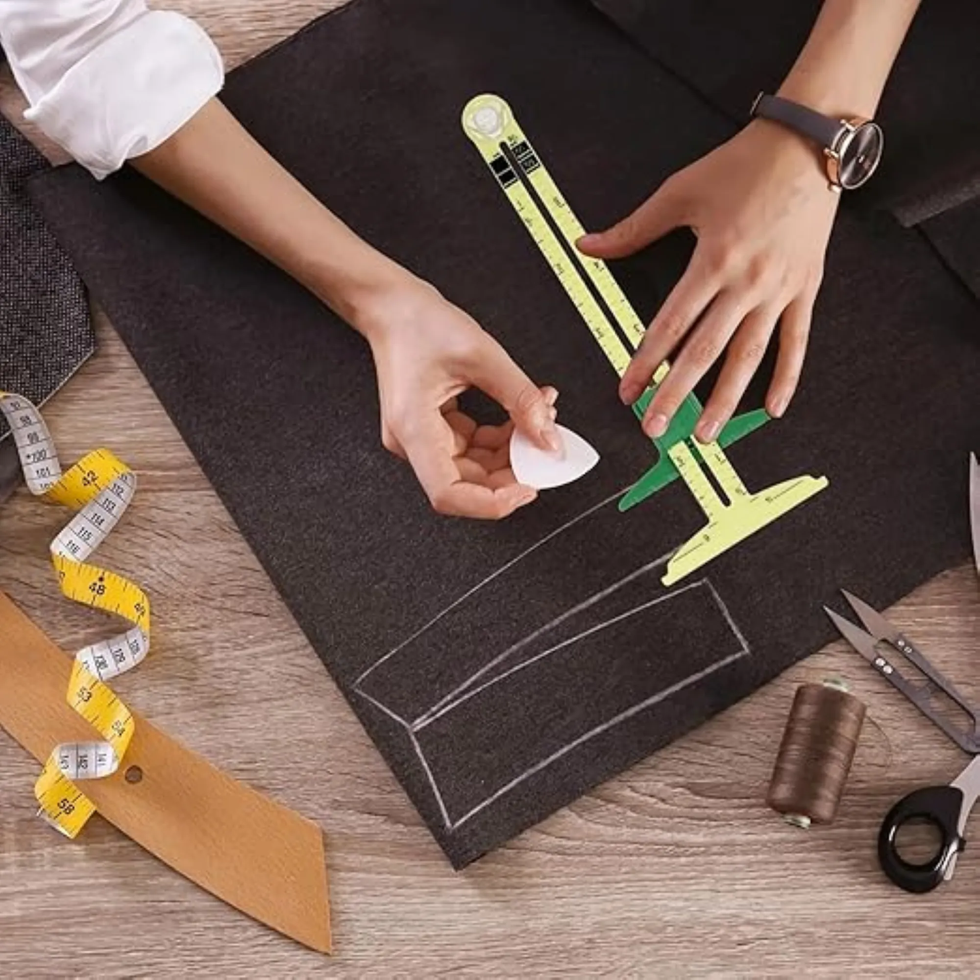 Measure The Clothing Cutting Ruler Precisely 3