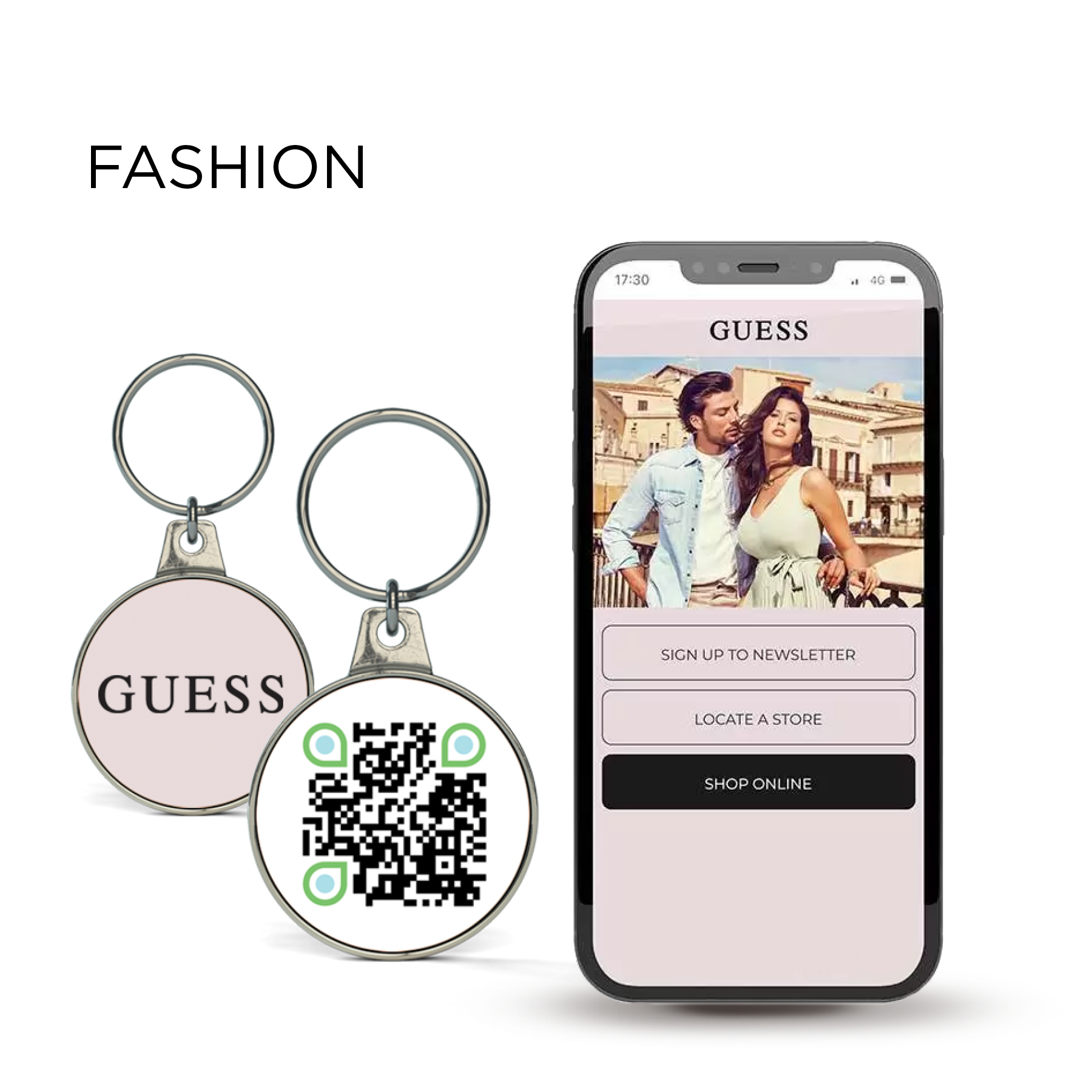 Qr Code Key Chain 7