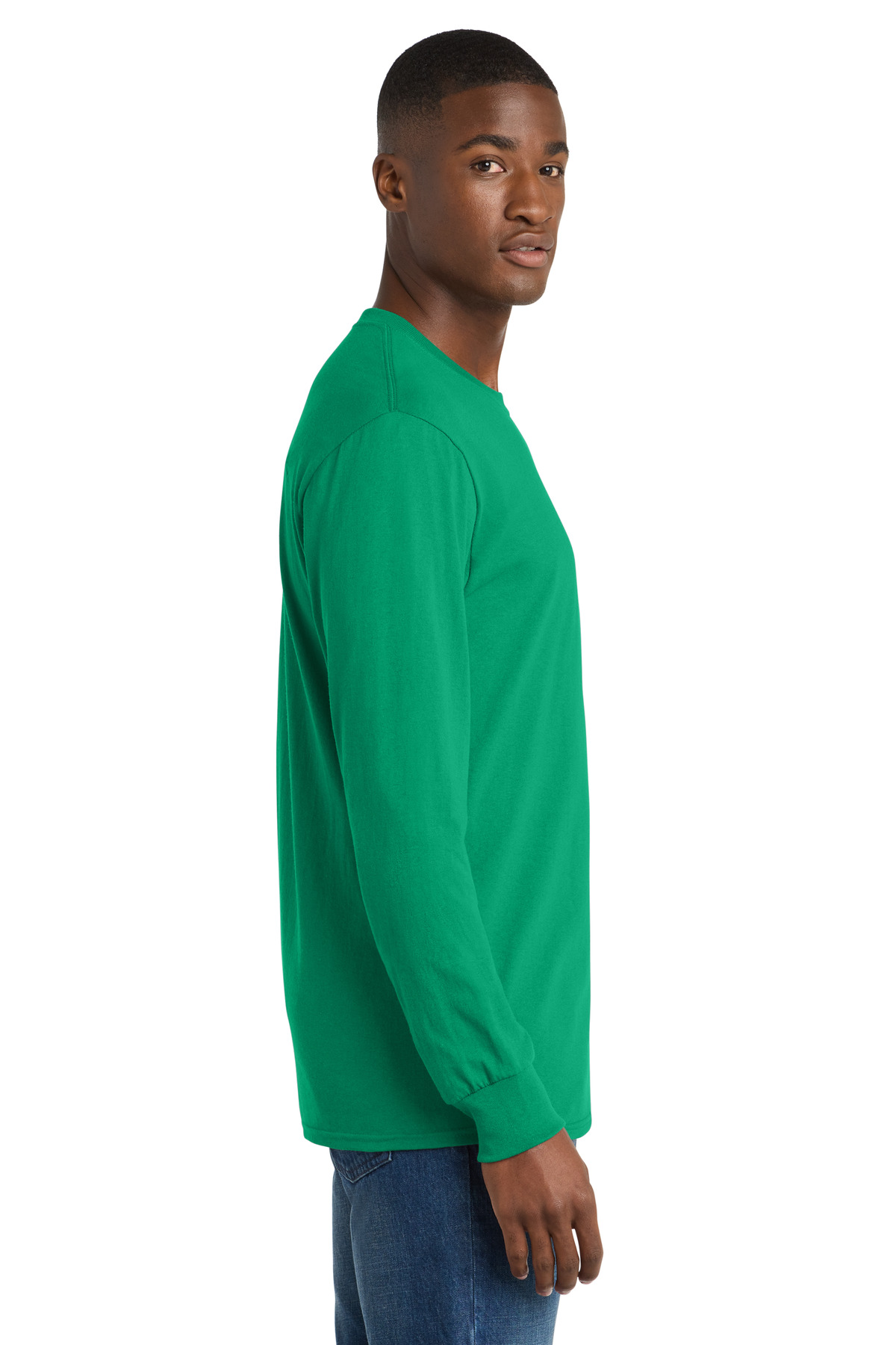 Port & Co Long Sleeve Core Cotton Tee. PC54LS 164