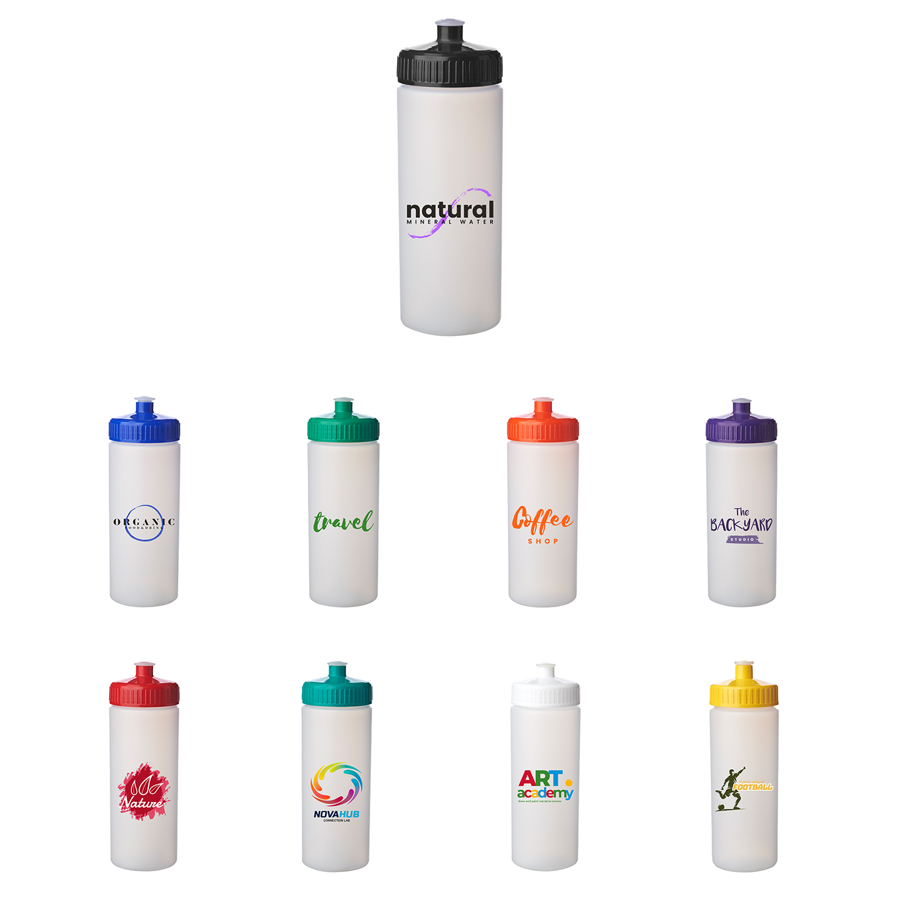 20 oz. Frosted Plastic Water Bottles 4