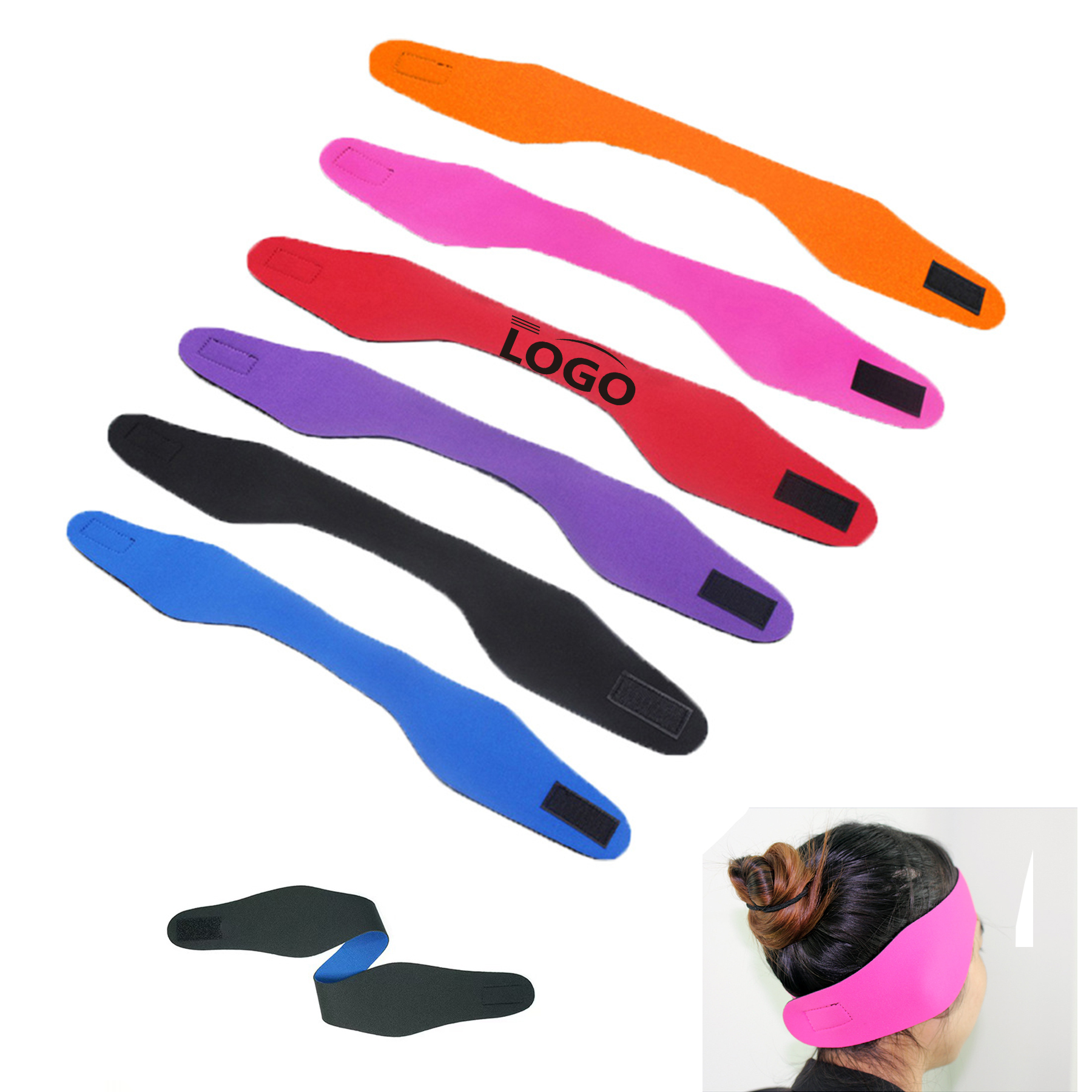 Adjustable Swim Headband Breathable Ear Covers 3