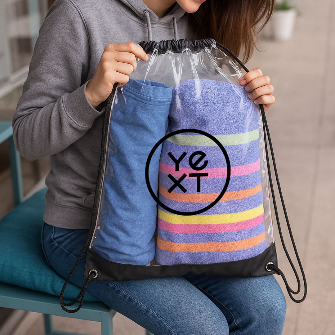 Transparent Drawstring Bag 4