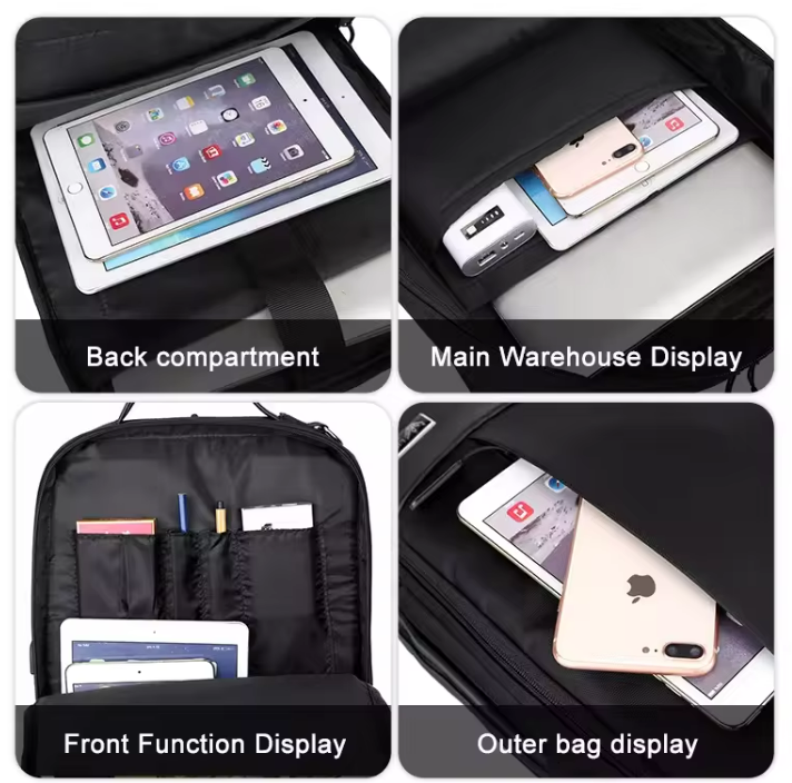 Tote Case Backpack With Usb Large Laptop Bags 2