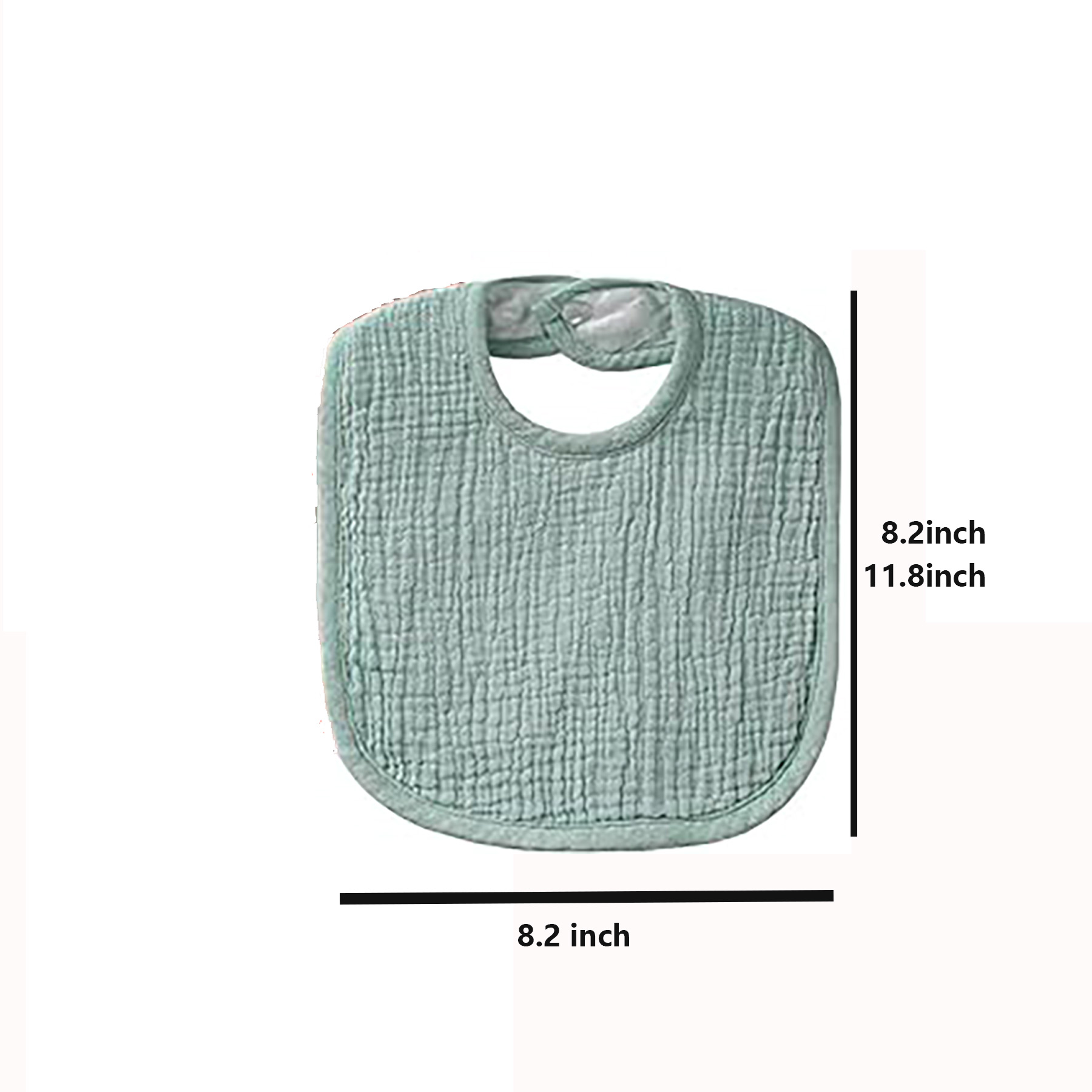 Soft Cotton Baby Drool Bibs 1