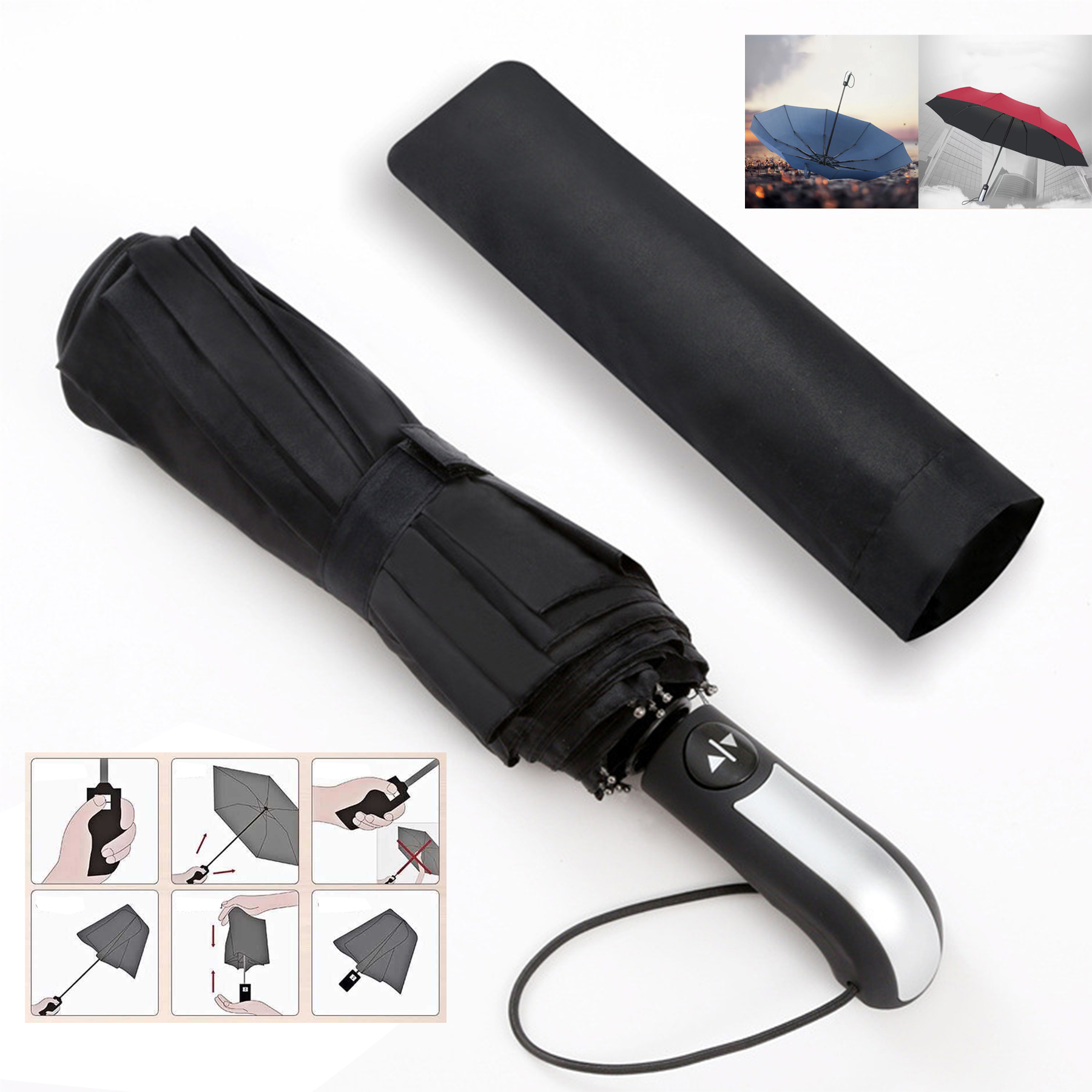 Windproof Travel Umbrella