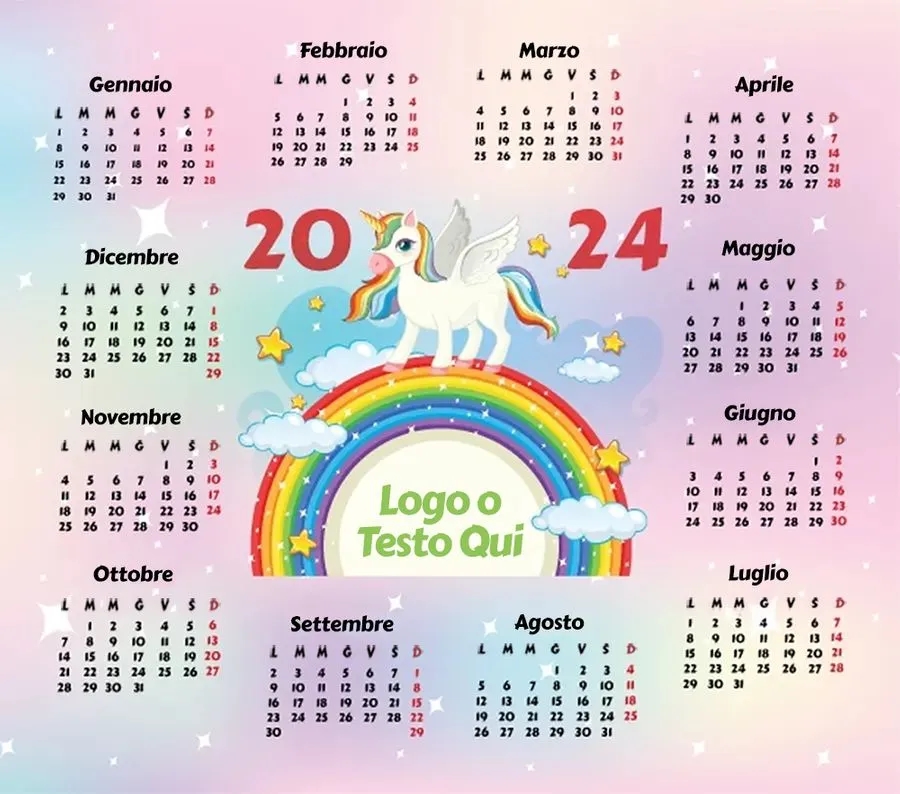 Unicorn & Rainbow Mouse Pad 4