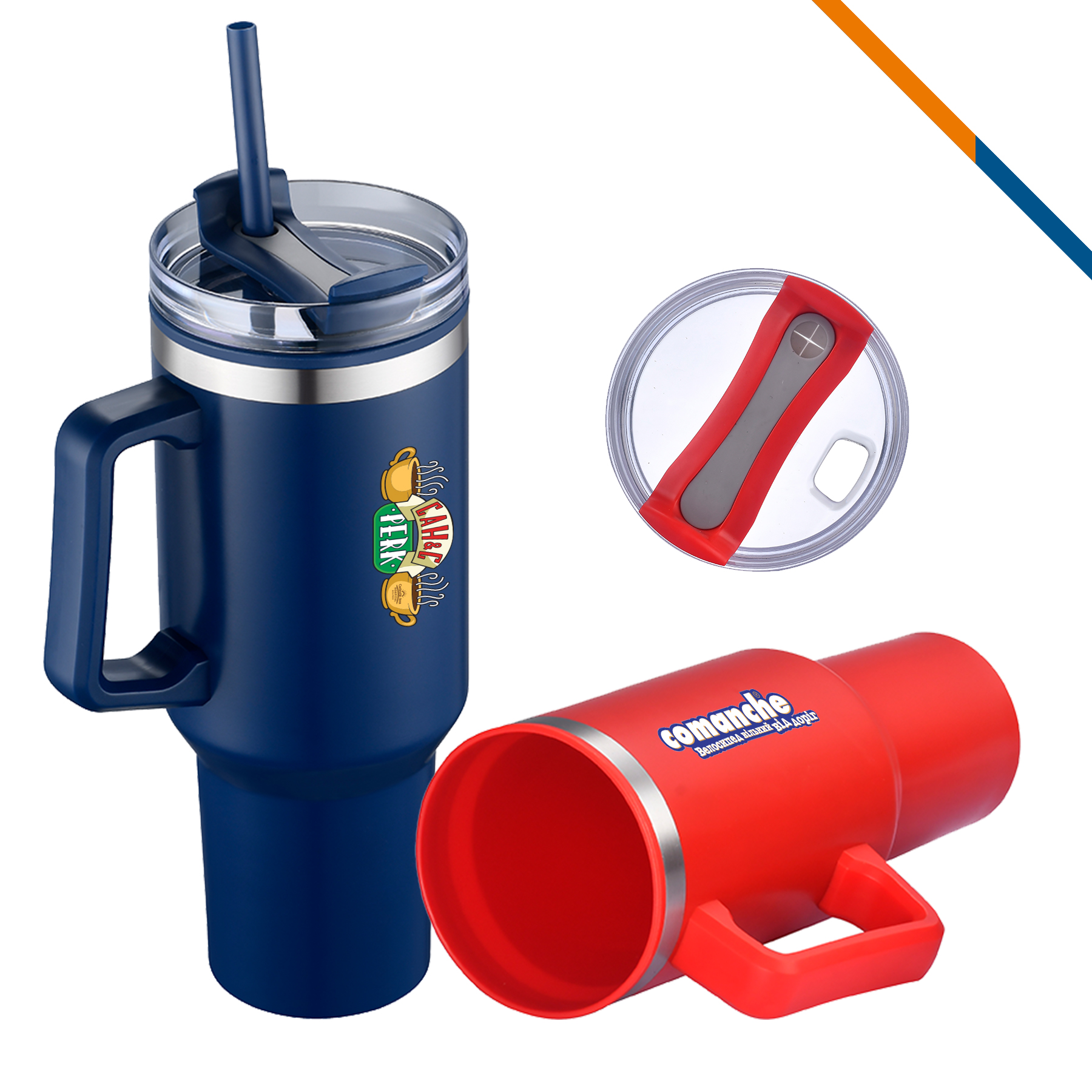 Fance Travel Mug - 40 OZ. 11
