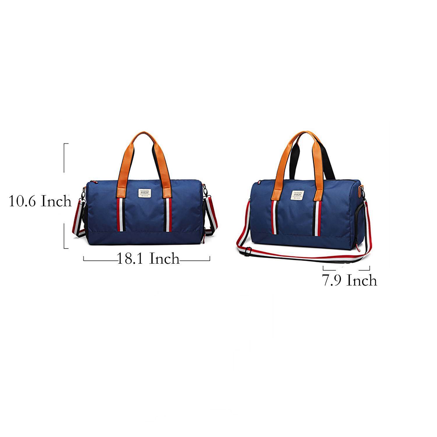 Handheld canvas travel bag 6