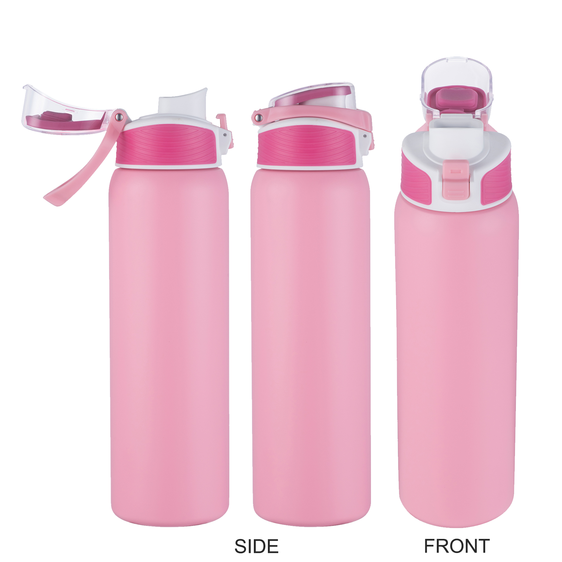 28oz. Vacuum Insulated Stainless Steel Water Bottle with Handle Lid 5