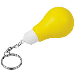 Lightbulb Stress Reliever Key Chain 4