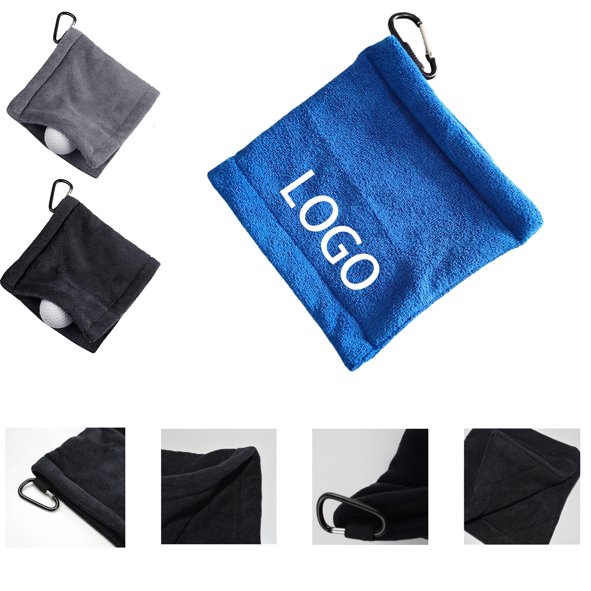 Golf Club Cleaning Multi-Use Towel 2