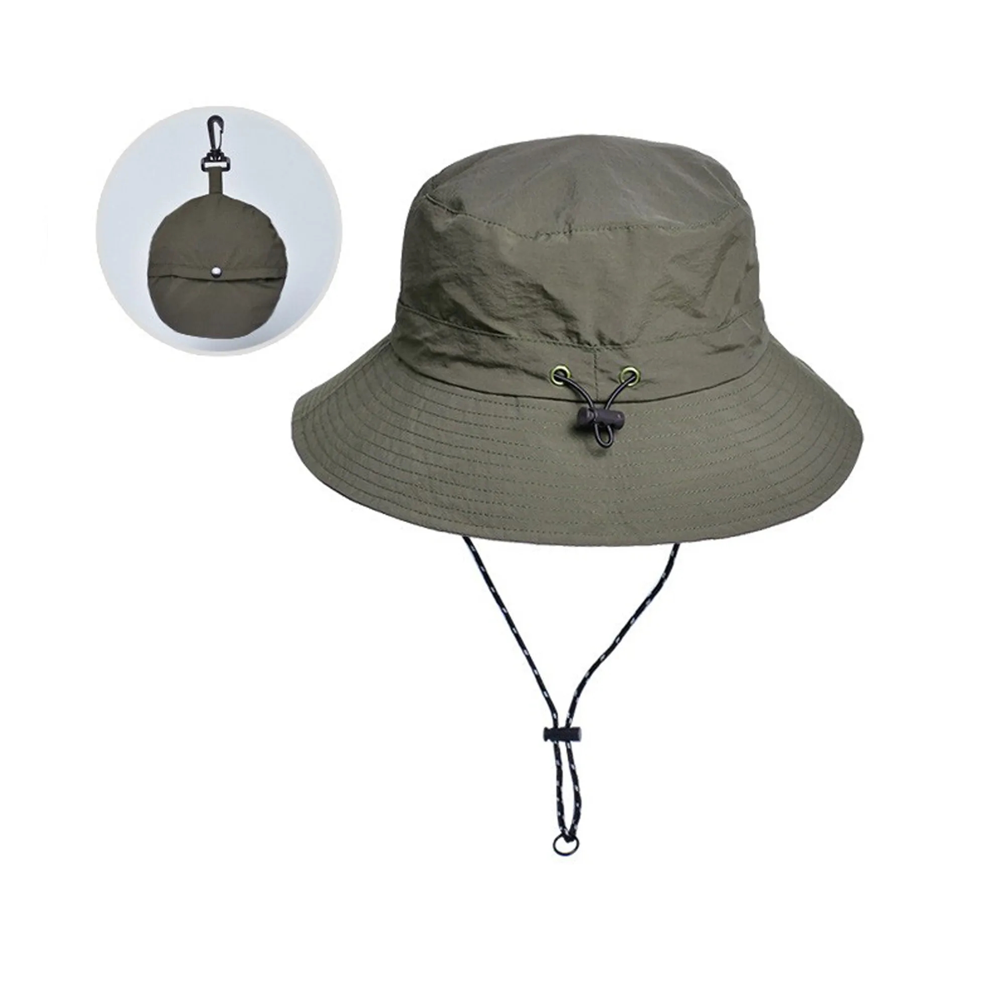 Quick Dry Foldable Bucket Fishing Hat 10
