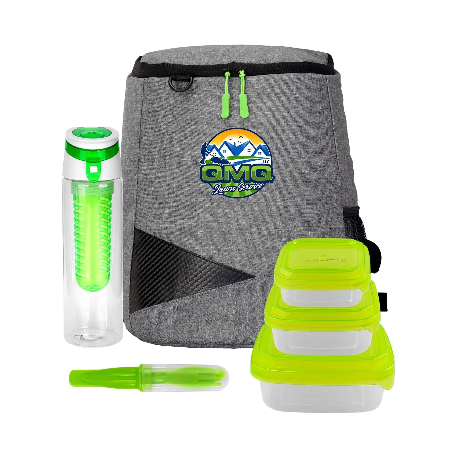 Portion Control Drink & Cutlery Set 8