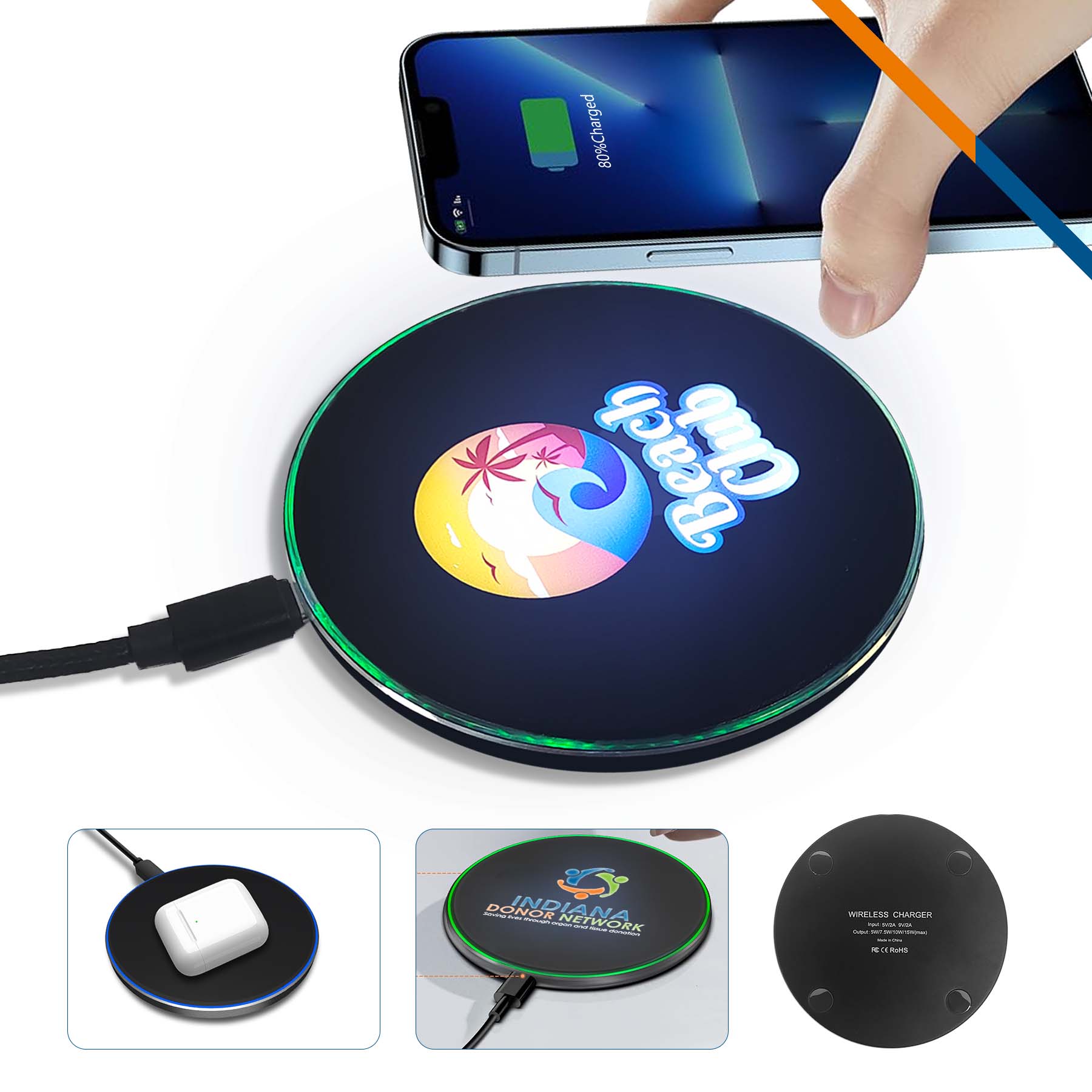 Dlim Light Up Wireless Charger 2