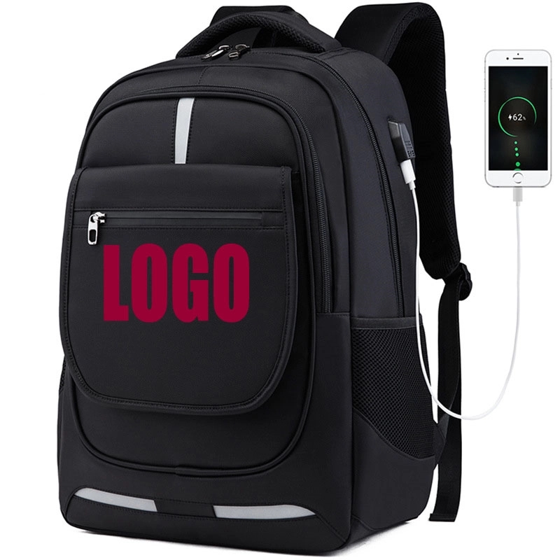 Waterproof Leisure Laptop Bags Decompression With USB Port 30