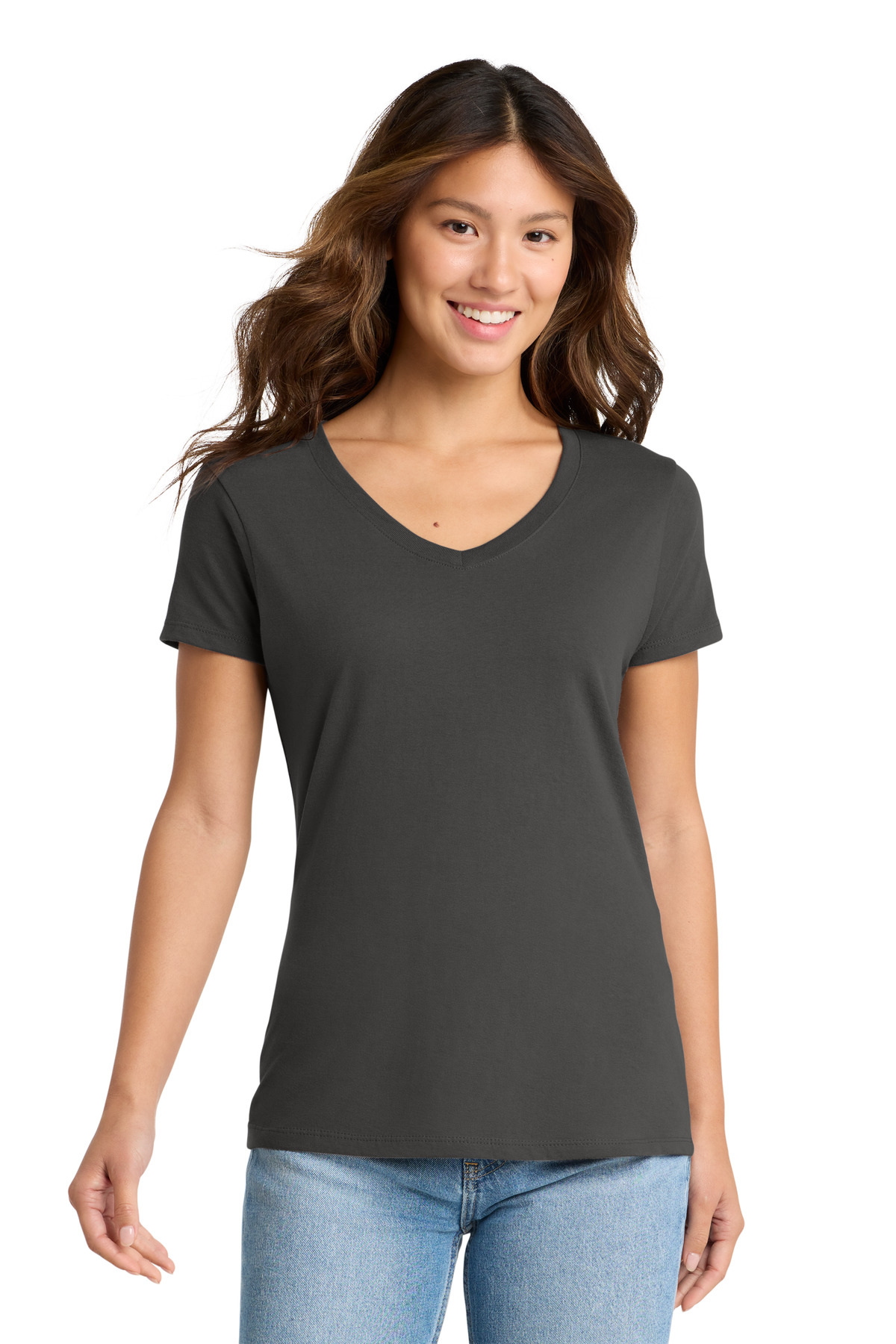 Port & Co Women's Fan Favorite V-Neck Tee. LPC450V 118