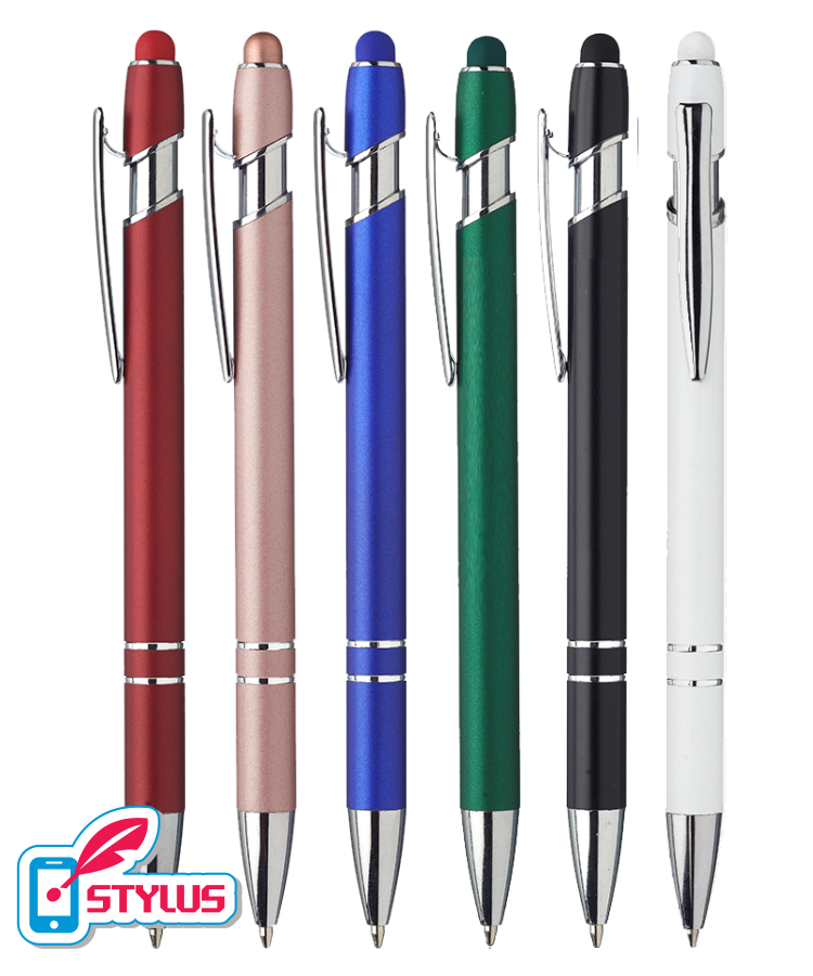 Union Printed - Adonis Stylus Pen with Chrome Trim 2