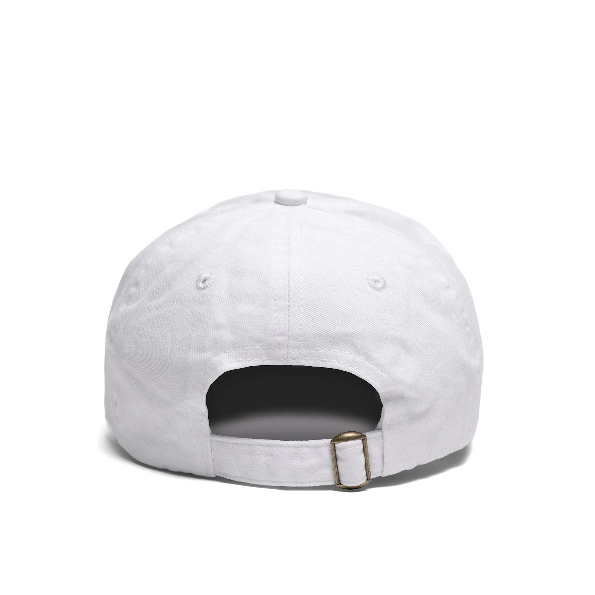 Buckle Strap Denim Cotton Baseball Cap 5